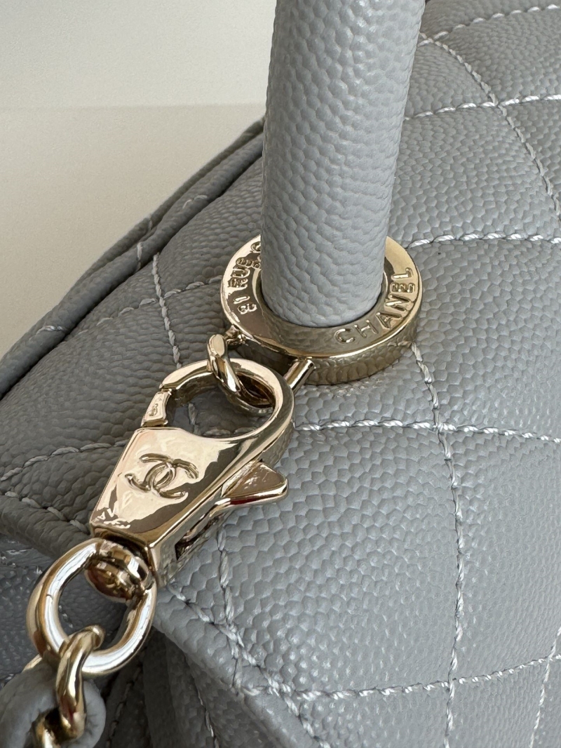 Ch**el top handle bags